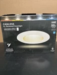 Feit Electric Canless 4 Recessed Downlights 6 Pack.. Fixed Price $39.89.