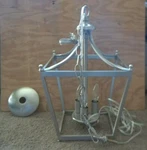 New, Capital Lighting, 4036PN Stanton- Foyer, Chandelier,light Fixture. Fixed Price $122.00.