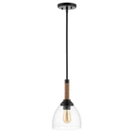Jonathan Lighting JYL1103 Alys 8"W Led Mini Pendant - Black. Fixed Price $76.83.
