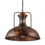 Industrial Retro Antique Rust Warehouse Barn Pendant Light Lamp Indoor Ceiling. Fixed Price $63.71.