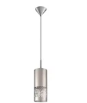 Hampton Bay Hensley 4.75 In. W X 11 1-LIGHT Satin Nickel Mini Pendant. Fixed Price $20.99.