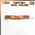 07-13 Bentley Continental Gtc Front Left Right Sun Visor Shade Mirror Set Oem. Fixed Price $135.88.