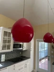 Tech Lighting Red 12V Freejack Glass Pendant Only. Fixed Price $110.00.