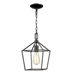 Home Decorators Weyburn 1-LIGHT Bronze Farmhouse Pendant Caged Fixture. Fixed Price $27.99.