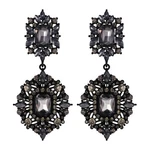 Women's Rhinestone Crystal Art Deco Gatsby Clip-on Dangle Chandelier Earrings Gr. Fixed Price $39.58.