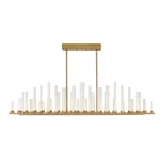 Fredrick Ramond Trinity Led Light 8" Chandelier Heritage Brass - FR46108HBR. Fixed Price $2549.15.