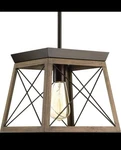 Progress Lighting Briarwood Collection 1-LIGHT Antique Bronze Kitchen Farmhouse. Fixed Price $49.99.