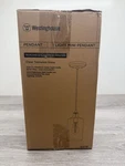 Westinghouse 6371300 5"W Mini Pendant Washed Copper W/clear Textured Glass. Fixed Price $25.19.