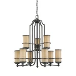 Sea Gull Lighting 31522-845 9-LIGHT Flemish Bronze Chandelier. Fixed Price $649.99.