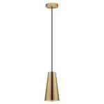 Eglo Lighting Pratella 1 Mini Pendant Brushed Gold. Fixed Price $89.99.