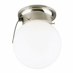 Westinghouse 6720800 One-light Indoor Flush-mount Ceiling Fixture W/ Pull Chain. Fixed Price $31.85.