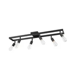 Weston 6 Matte Black Track Lighting Fixture Industrial Farmhouse Design. Fixed Price $81.69.