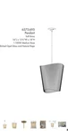 Minka Lavery 6575-695 Key Largo Pendant, 1-LIGHT, 100 Total Watts, Soft Brass. Fixed Price $115.77.