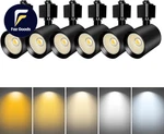 6 Pack 5-COLOR Led Track Lighting Heads Type Dimmable Brigh. Fixed Price $205.50.