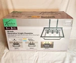 Katalyst 60-WATT 3-LIGHT Matte Black Modern Adjustable Cct And Modes Led. Fixed Price $180.99.
