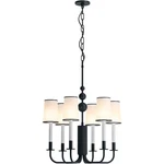 Kohler Tresdoux 6-LIGHT Candle Chandelier, 24-INCH Wide, Silver Finish. Fixed Price $1035.12.