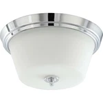 Nuvo Lighting Bento 3 Flush Fixture W/ Satin White Glass 60-4088. Fixed Price $99.99.