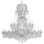 Crystorama Maria Theresa Chandelier, Crystal Elements 4460-CH-CL-S. Fixed Price $31059.99.