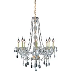Crystal Chandelier Light Fixture Venetian Style Living Dining Room Or Foyer 28". Fixed Price $739.06.