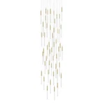 Avenue Lighting HF2051-SNW Main St. 31 37"W Led Multi Brass. Fixed Price $8564.00.