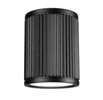 Z-lite 1013F6-LED Stari 7"W Flush Mount Ceiling Fixture Black. Fixed Price $124.00.