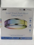 Feit Electric Smart Home 13" Nickel Ceiling Fixture - Brand New Free Ship. Fixed Price $49.46.