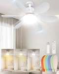 Socket Ceiling Fans With Lights And REMOTE,3 Colors 1700 LUMEN,E26/27 Bulb. Fixed Price $49.99.
