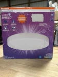 Sylvania 13 In. 120-VOLT White Integrated Led Dimmable Flush Mount 3500K. Fixed Price $20.00.