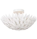 Crystorama 505-MT Broche 4-LIGHT Flush Mount In Matte White. Fixed Price $500.00.