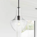 Watts 10.5IN Light Oil Rubbed Bronze/clear Glass/metal Led Pendant By Jonathan. Fixed Price $65.10.