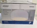 Progress Lighting Arriccio Collection Round Shaded Pendant #P500388-197. Fixed Price $49.75.