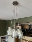 Pottery Barn Mason Jar Lighting. Fixed Price $99.00.
