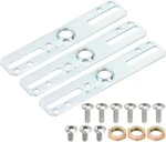 Meccanixity Light Fixture Crossbar Kit, 100X20MM Mounting Bracket Silver Tone. Fixed Price $9.43.