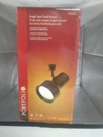 Portfolio Single Track Fixture Spotlight Black 0233043 Adjustable. Fixed Price $17.21.