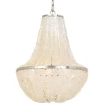 Crystorama Brielle Light Chandelier, Antique Silver BRI-3006-SA. Fixed Price $518.40.