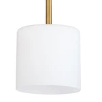 Quorum International 3307 Rutherford 8"W Mini Pendant - Brass. Fixed Price $123.00.