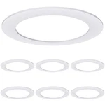 Sunco 6 Pack Goof Rings For Inch Recessed Lights, Flush Mount White Can Lig.... Fixed Price $24.99.