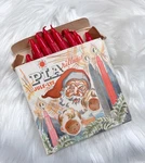 Vintage Mcm Christmas Candles Pia-rillede, Jule-lys Made Denmark. Fixed Price $17.00.