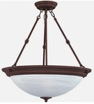 Maxim 5845MROI Essentials 3 Light 15" Wide Bowl Pendant - Oil Rubbed Bronze. Fixed Price $100.95.