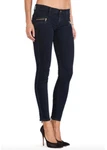 Nwt Hudson Chimera Super Skinny Jeans Front Zippers 30 Blue Wild New W4016DBB. Fixed Price $245.00.