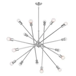 Kichler Armstrong 63" 16 Light Chandelier, Chrome - 52537CH. Fixed Price $1099.99.
