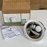 Lightolier 2029GD Lytecaster Recessed Downlight 3-3/4" Round Trim Natural Metal. Fixed Price $36.50.