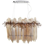 Cyan Design 5 Light Thetis Island, Chrome/copper - 7984. Fixed Price $3286.25.