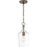 Nuvo Lighting 60/6748 Hartley Pendant Antique Copper And Clear. Fixed Price $134.99.