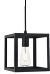 Elegant Lighting LD4063D8 Black Resolute Single 8"W Mini Pendant. Fixed Price $74.00.