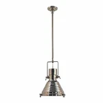 Yosemite Home Decor SCPL20415-1SN Light Pendant, Nickel Plated Finish. Fixed Price $246.26.