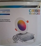 Cloudy Bay 4IN Smart Recessed Led Downlight Rgbw 6-PACK LJD004SMWH-6PK. Fixed Price $63.98.