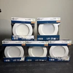 Commercial Electric 4" White Recessed Led Trim Soft T45 New Open Box Lot. Fixed Price $109.99.