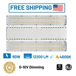 90W Led Linear High Bay Light 12200LM 4000K Compact Warehouse 175W Mh T8 Equival. Fixed Price $69.00.