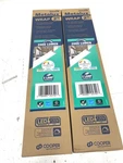 Lot Of Metalux Ft 2000 Lumens Integrated Led Wraparound Light 3 Cct. Fixed Price $55.43.